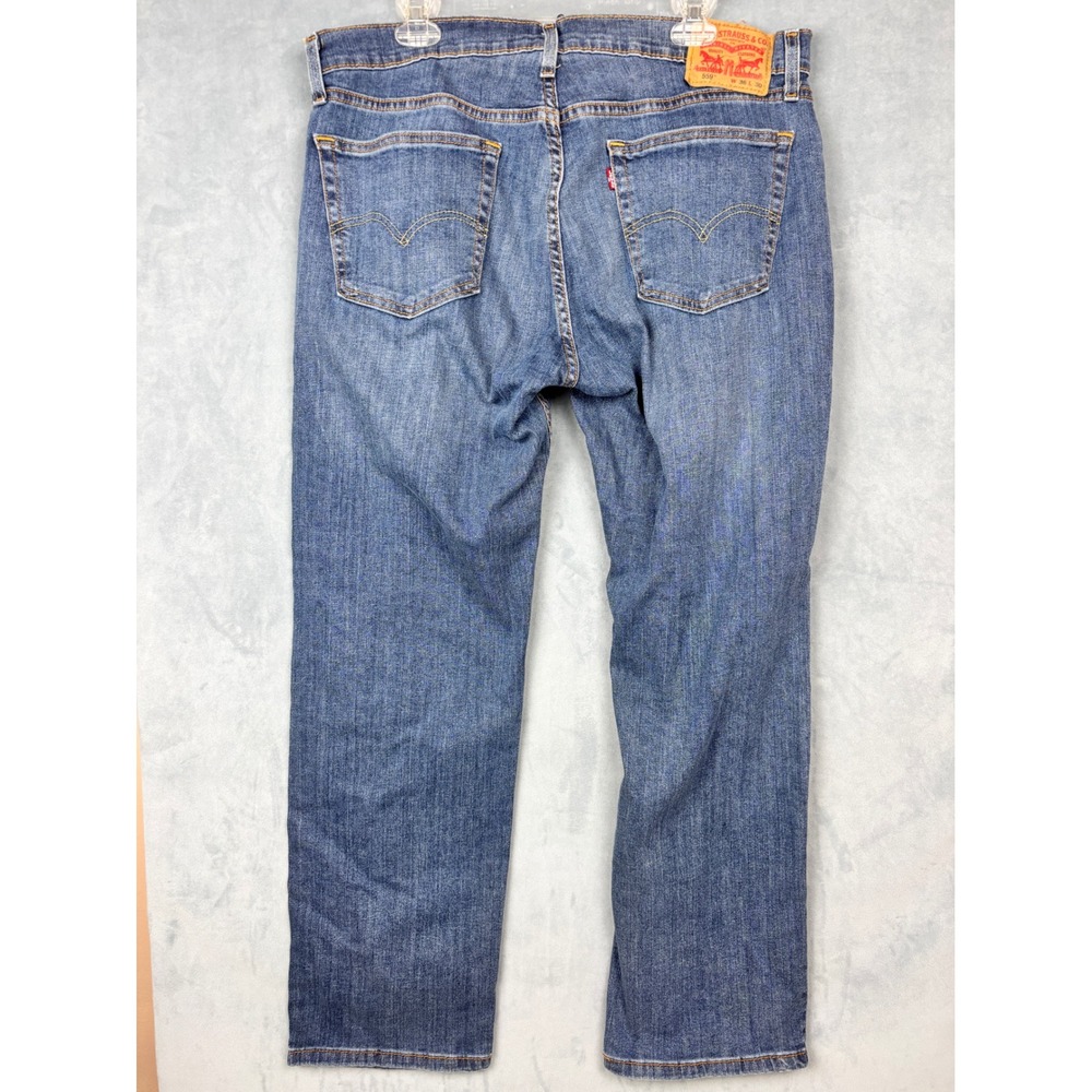 Levis 559 Relaxed Straight Jeans Mens 36x30 Blue Denim Medium Wash Pants